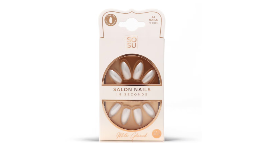 SOSU Cosmetics Glazed False Nails 