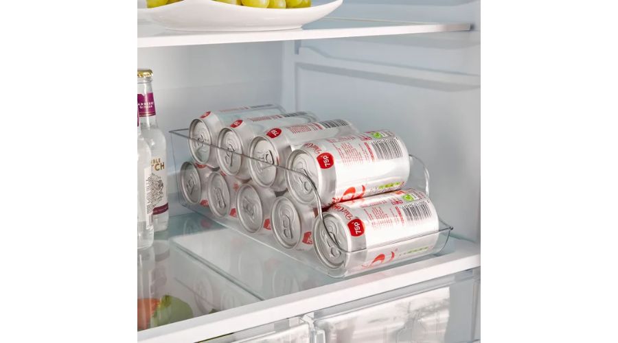Clear Fridge Storage Container (35cm x 14cm x 10cm)