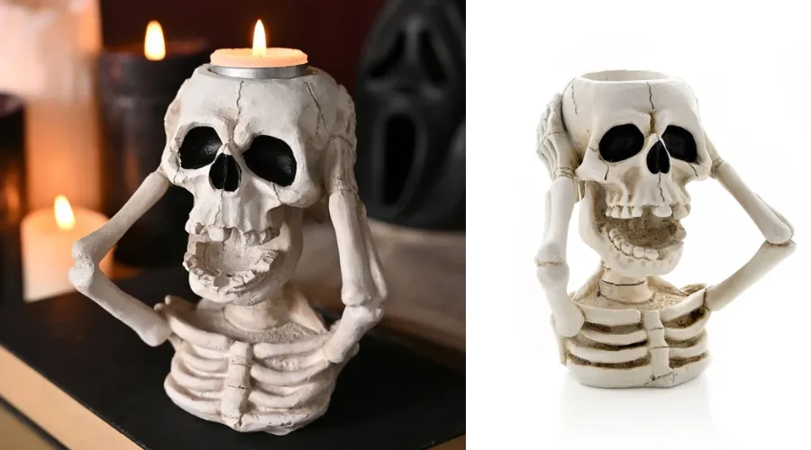 Skeleton Tealight Holder