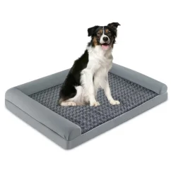 Costway LXLXXL Sized Large Pet Bed with Orthopedic Egg Crate Foam Removable Washable Cover