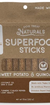 Dog Treat Naturals Superfood Sticks - Sweet Potato & Quinoa (2)