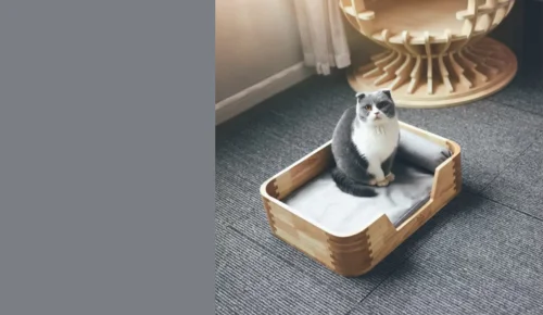 Fairyland - Solid Wood & Bamboo Cat Bed (3)