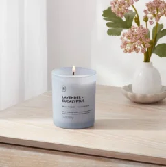 Glass Jar Candle – Threshold (Lavender + Eucalyptus, 5.5oz)
