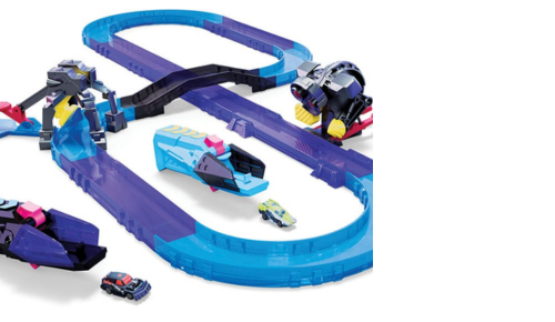 Hyper Burst Shockout Circuit Battle Race Track Set (2)