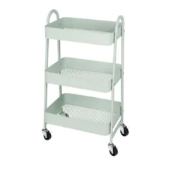 JIONJOY 3-Tier Utility Rolling Cart