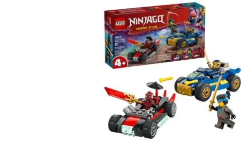 LEGO NINJAGO Rogue vs Drix Race Car Duel (1)