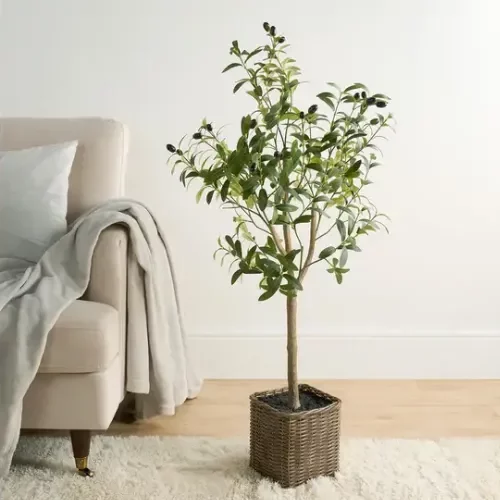 Artificial Olive Tree Plant in Pot Home Decor Party New Home Natural Style 110cm_converted