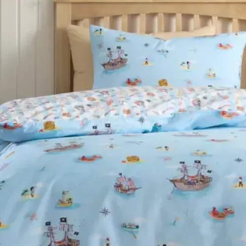 Belle & Boo 'Pirates' Reversible Cotton Duvet Cover Set_converted