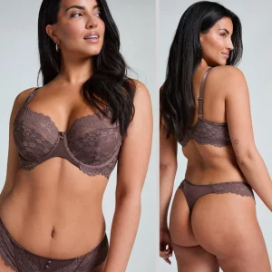 Daisy Unpadded Underwire Bra - Brown (1)