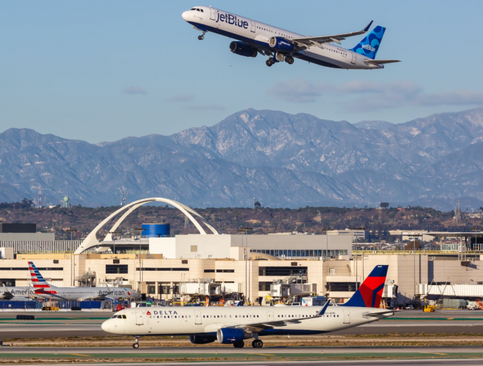 Los Angeles LAX To JFK