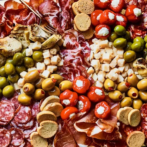 M&S Collection Build by Numbers Charcuterie & Antipasti Grazing Platter