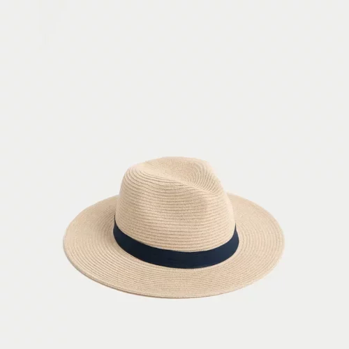 M&S Collection Packable Broad Brim Hat