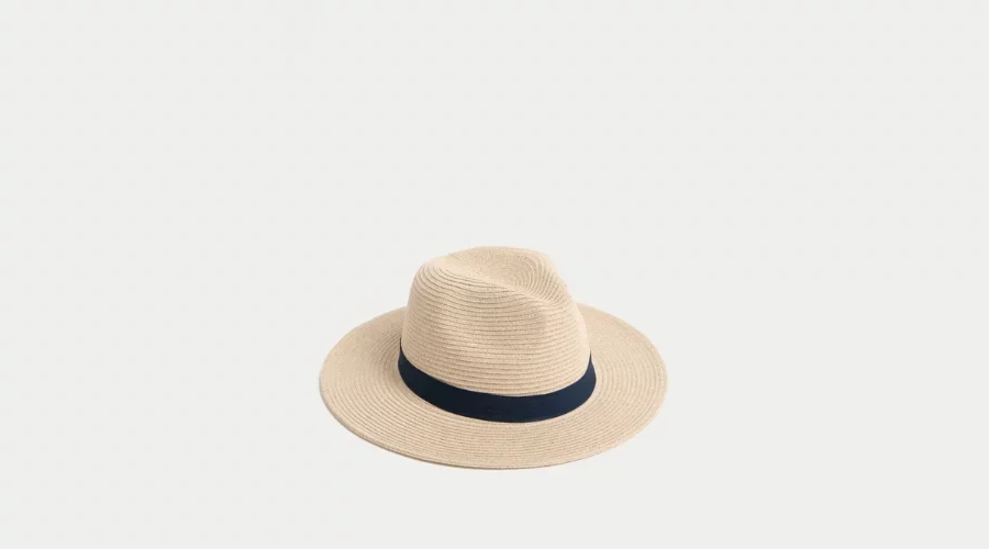 M&S Collection Packable Broad Brim Hat
